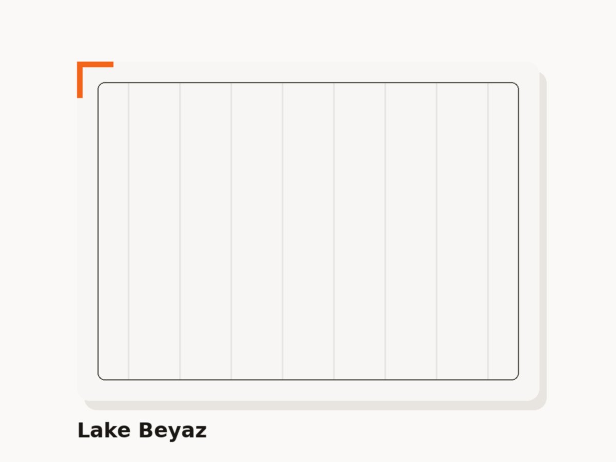 Lake Beyaz Dolap Kapağı
